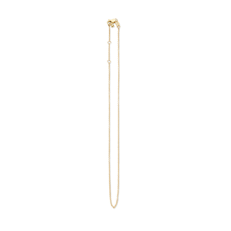 18kt Gold Charm Necklace