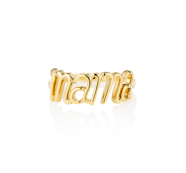 Mama Ring Yellow Gold NOA fine jewellery