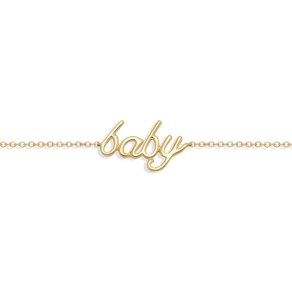 Baby Bracelet Yellow Gold from NOA mini