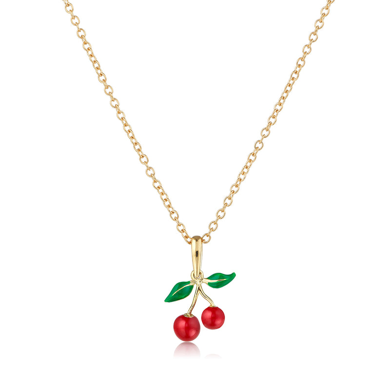 18kt Gold Charm Necklace