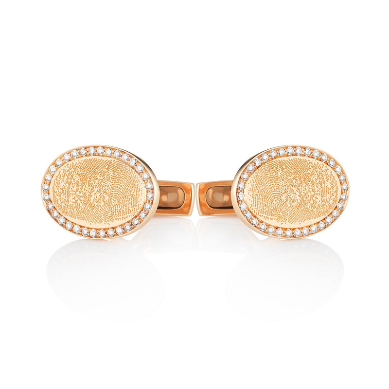 Bespoke Fingerprint Cufflinks