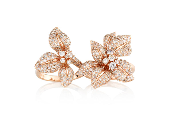 Fleur De Lis Ring, Rosa