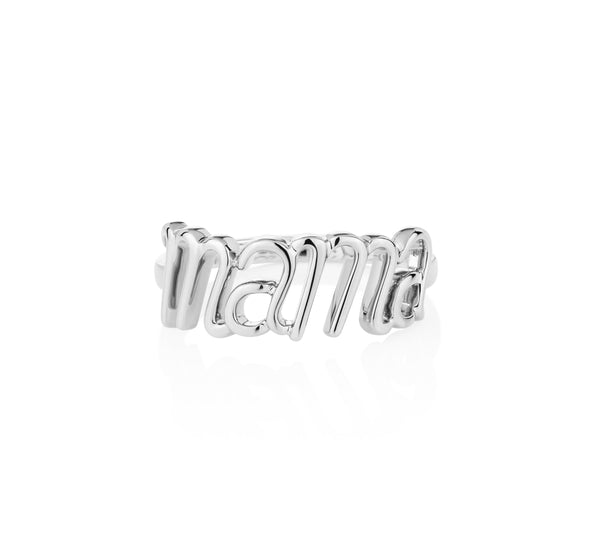 Mama Ring White Gold