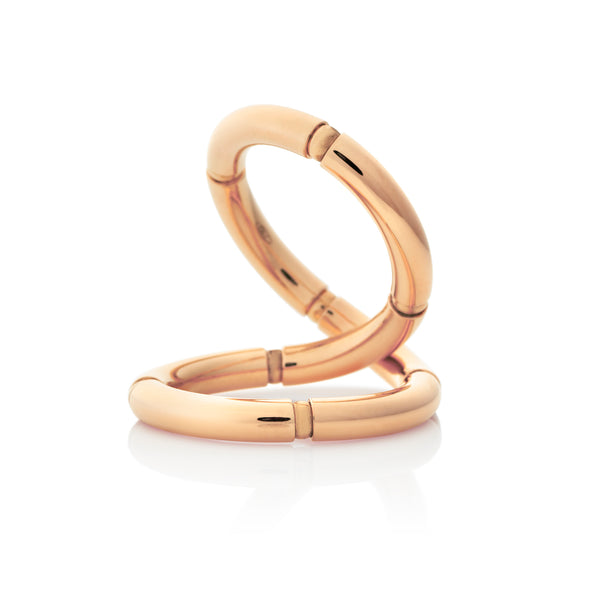 d'Oro Twist Ring Rose Gold from NOA