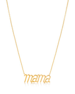 Mama Pendant Yellow Gold