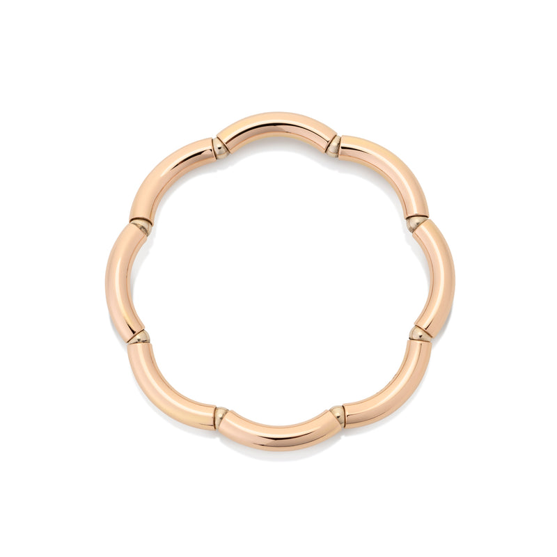 Flexible rose gold ring from NOA