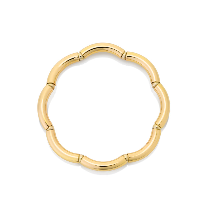Flexible gold ring from NOA fine jewellery