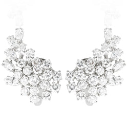 Diamond Cluster Earrings from NOA Icons