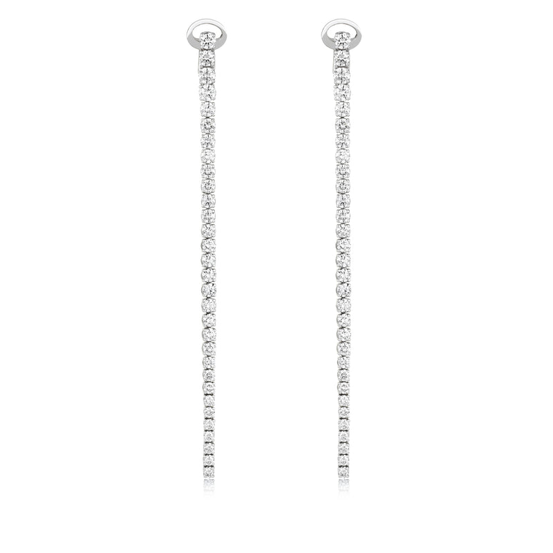 Diamond Ray Single Earrings