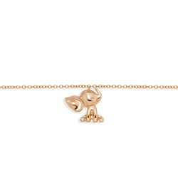 Elephant Bracelet Rose Gold from NOA mini the perfect jewellery gift for a baby