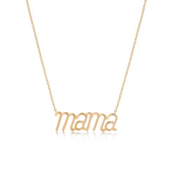personalised rose gold necklace from noa 