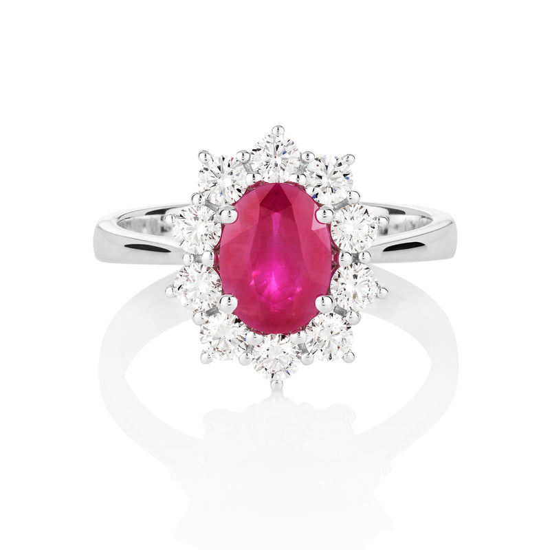 Ruby Diamond Ring